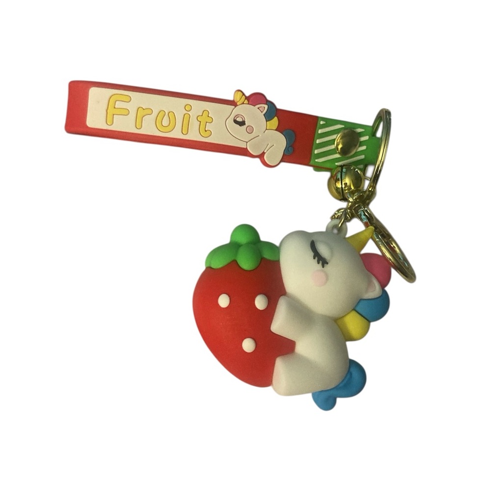 Fruit Unicorn Keychain